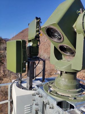 DBF MIMO Technology Perimeter Surveillance Radar System For 1.2km Drone Detection