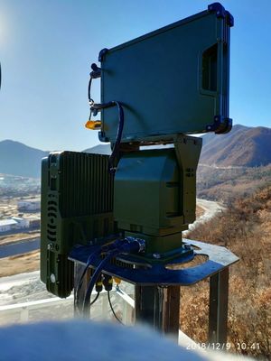 Anti Drone Portable Ground Surveillance Radar For Airports Borders Critical Facilities
