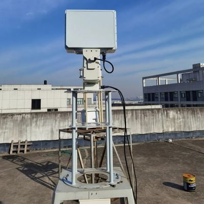 3.5km Range Phased Array Radar UAV Detection 0°-40° Scanning Range Pitch Cutting Edge