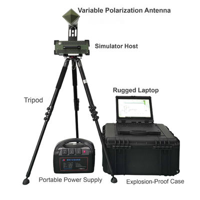 Ultra Wideband Radar Signal Simulator 20W High Power Output For Electronic Warfare