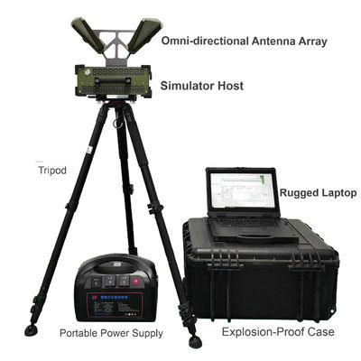 Advanced Radar Signal Simulator 16 Simultaneous Signals Phase Coding Military Certificated