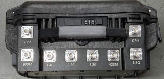 Customizable Backpack Drone Jammer Directional Antennas For Precision Targeting