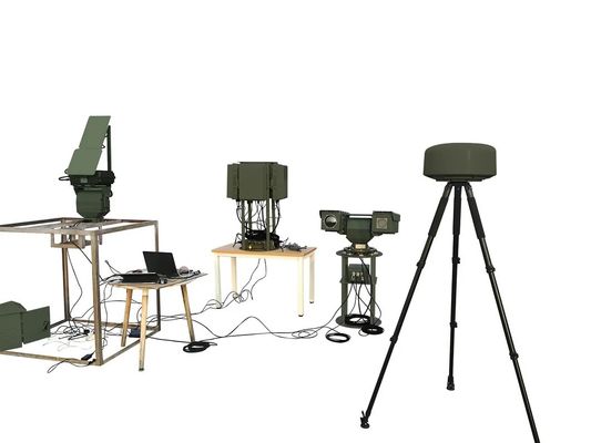 Multi Satellite Uav Surveillance Radar Integrated With Adjustable Defense Radius