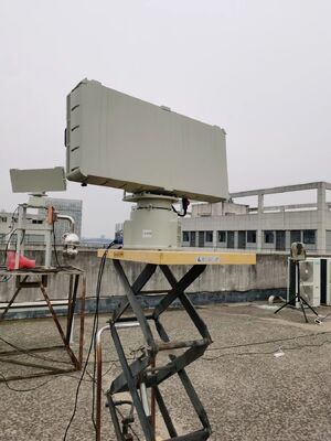 Less Than 48 Kg Low Altitude Radar with Frequency Hopping and 360 Degrees Antenna Rotation