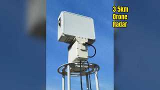 3,5 km Drohnenradar 360 3D-Abdeckung